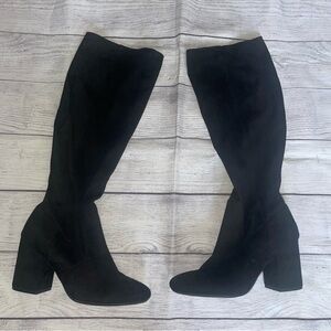 Seven Dials Brittany Black Knee-High Women's Boots